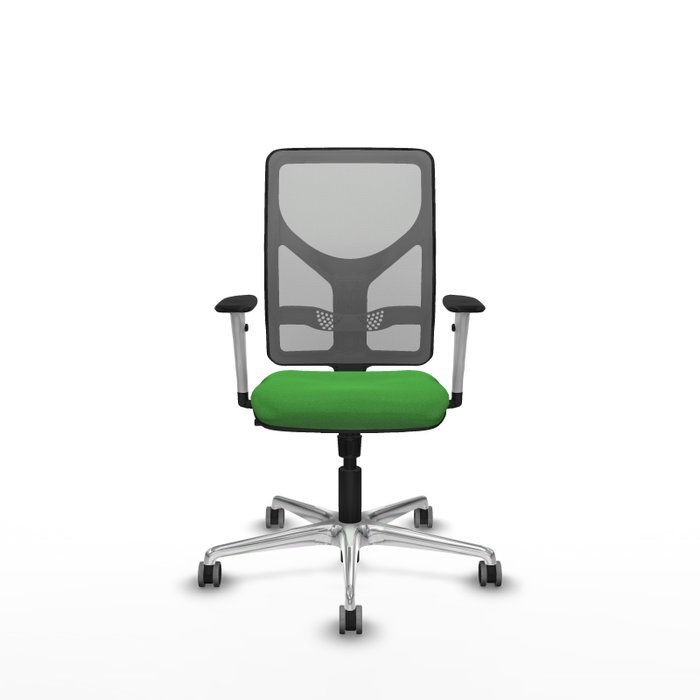 PIQUERAS Y CRESPO Silla de oficina Motilla con mecanismo Sincro, Verde PIQUERAS Y CRESPO Silla de oficina Motilla con mecanismo Sincro, Verde
