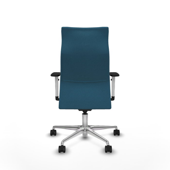 PIQUERAS Y CRESPO Sillón Albacete Verde Petróleo con Mecanismo Sincro y Base de Aluminio PIQUERAS Y CRESPO Sillón Albacete Verde Petróleo con Mecanismo Sincro y Base de Aluminio