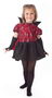 Creaciones Llopis Disfraz Infantil Vampira Esqueletos T-0 Vestido Mitones Capa 2-3 Años Talla 0-6 Meses
