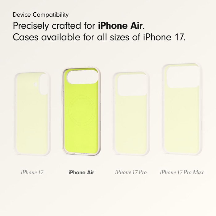 Apple Beats funda para iPhone Air con MagSafe y Control de Cámara, Cal, Color piedra