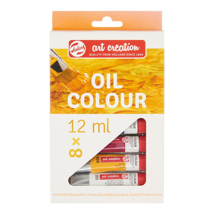 Talens Art Creation Set de Óleo de 8 Tubos de 12 ml