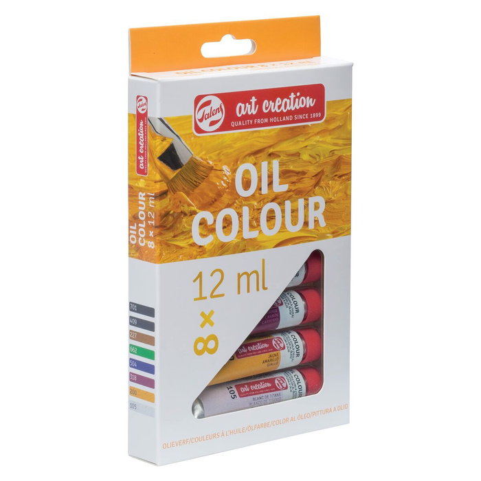 Talens Art Creation Set de Óleo de 8 Tubos de 12 ml