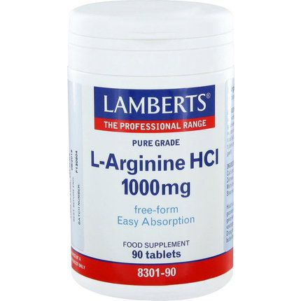 LAMBERTS L-Arginina HCI 1000mg 90 tabletas