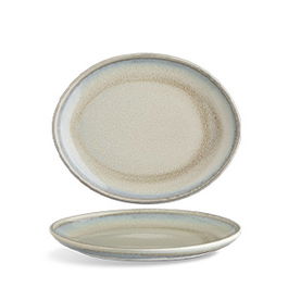 LANGENTHAL Atlas Fuente Oval 20x16 cm, Vajilla - Media, Alto 1.9 cm, Ancho 16.2 cm, Largo 20.3 cm, No Apto Lavavajillas/Microondas (Set de 6)