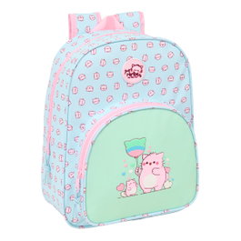 Safta Mochila Infantil Pembe The Pink Cat Adaptable a Carrito