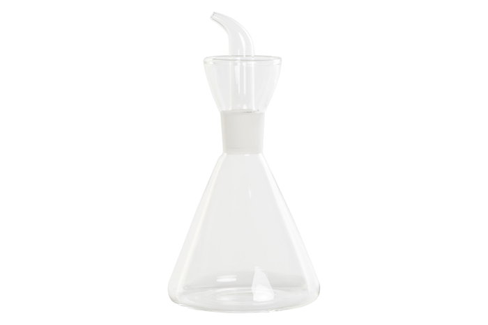 DKD Home Decor Aceitera Básicos Transparente 500ml Vidrio Borosilicato 11.5 x 11.5 x 22 cm DKD Home Decor Aceitera Básicos Transparente 500ml Vidrio Borosilicato 11.5 x 11.5 x 22 cm