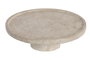 DKD Home Decor Centro de Mesa Cemento Crema 30x30x10 cm (Pack de 2) man-made