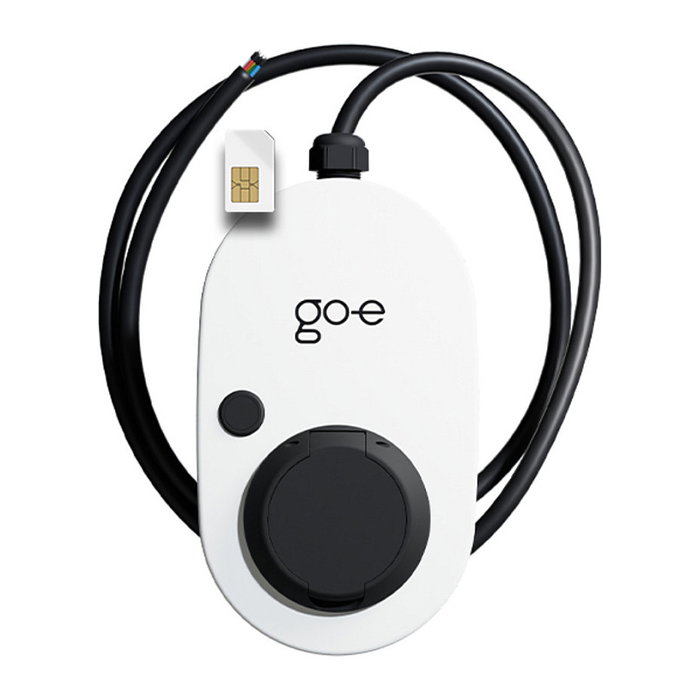 go-eCharger Gemini 2.0 Cargador 11 kW (16A 3 Fases) Negro/Blanco (sin cable)