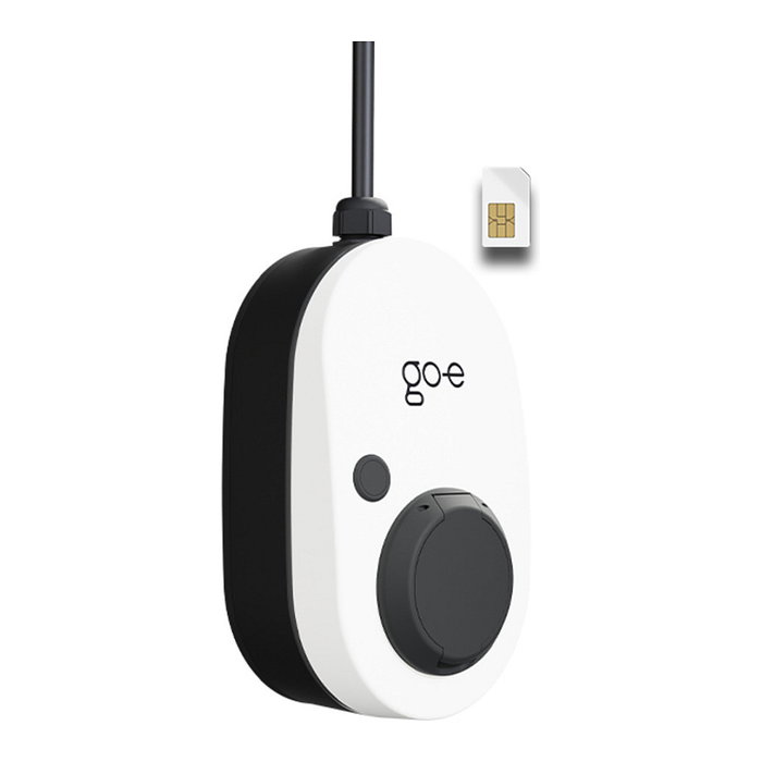 go-eCharger Gemini 2.0 Cargador 11 kW (16A 3 Fases) Negro/Blanco (sin cable)