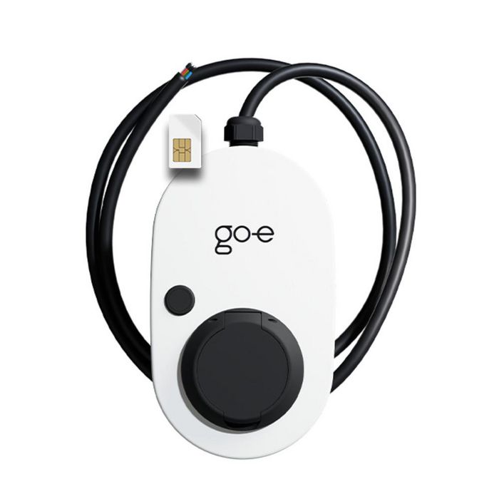 go-e Charger Gemini 2.0 11 kW - Cargador inteligente para coches eléctricos con conectividad 4G y WiFi