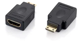Equip Adaptador Mini HDMI Macho a HDMI Hembra 118914 Negro