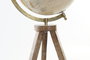 DKD Home Decor Globo Terráqueo Mango y Metal 20cm