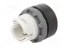 ABB Interruptor de presión amarillo 22mm MLB-1