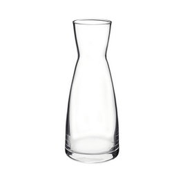 Bormioli Ypsilon Botella de Cristal 50 cl (0.5L) - Modelo Botella - Altura 17.1 cm Diámetro 9.3 cm (Set de 6)