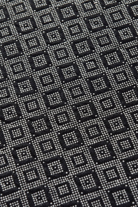 Conceptum Alfombra 100% Poliéster 140 x 190 cm con Impresión Digital Lujoso Confort Antibacteriana y Parte Inferior Antideslizante Lavable a Máquina