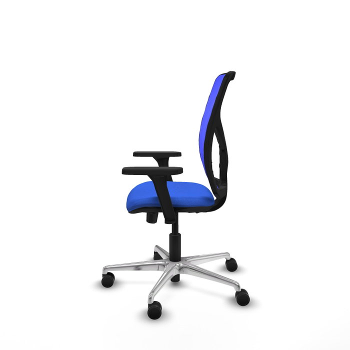 PIQUERAS Y CRESPO Silla de oficina Motilla con mecanismo Sincro/Traslack Azul PIQUERAS Y CRESPO Silla de oficina Motilla con mecanismo Sincro/Traslack Azul