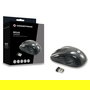 Conceptronic CLLM5BTRVWL Ratón Inalámbrico Óptico USB Negro 6 Botones 1600 DPI para Viajes