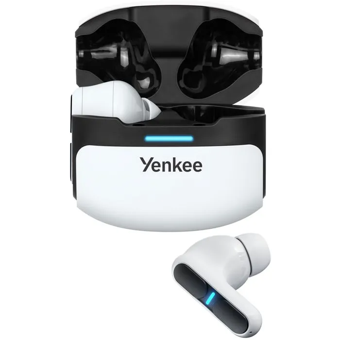 Yenkee Auriculares Inalámbricos Recargables TWS EVEPODS PRO YHP 09BT WE Yenkee Auriculares Inalámbricos Recargables TWS EVEPODS PRO YHP 09BT WE