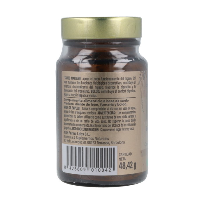 GSN Hepactiv Detox 90 comprimidos de 400mg GSN Hepactiv Detox 90 comprimidos de 400mg
