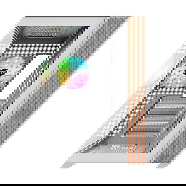 Thermaltake View 380 WS ARGB Midi Tower Blanca PC Caja con Iluminación ARGB