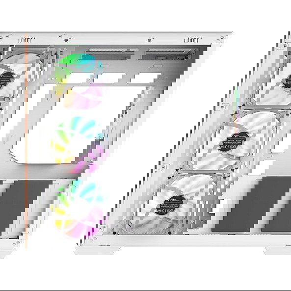 Thermaltake View 380 WS ARGB Midi Tower Blanca PC Caja con Iluminación ARGB