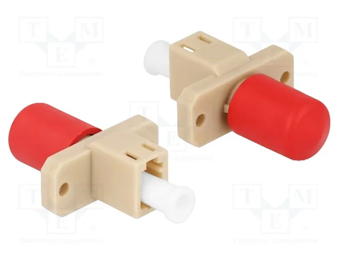 DeLOCK Acoplador híbrido de fibra óptica LC Simplex hembra a ST Simplex hembra beige DeLOCK Acoplador híbrido de fibra óptica LC Simplex hembra a ST Simplex hembra beige