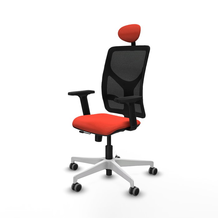 PIQUERAS Y CRESPO Silla de oficina Motilla con mecanismo Sincro/Traslack Naranja oscuro/Negro PIQUERAS Y CRESPO Silla de oficina Motilla con mecanismo Sincro/Traslack Naranja oscuro/Negro