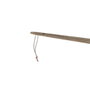 DKD Home Decor Decoración Teca Batidor Antiguo Natural 79x10x10 cm