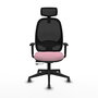 PIQUERAS Y CRESPO Silla de oficina Cilanco Rosa con mecanismo Sincro/Traslack