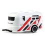 AMEWI RC Pickup Die Cast con Wohnwagen 1:64 RTR Azul