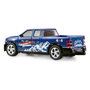 AMEWI RC Pickup 22680 con Caravana, Die-Cast Metal 1:64, Listo para Usar (RTR), Azul y Blanco, Radio Control 2.4 GHz, Batería Recargable, Para Niños +6 Años