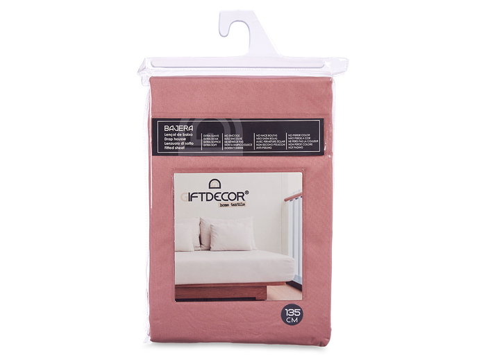 Giftdecor Bajera 135cm Coral Extra Suave 100% Poliéster No Encoge No Pierde Color 165x200 Cm (Set de 12)