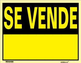 Señal Luminiscente SE VENDE 35x45 cm