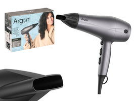 Argon Secador de Pelo 2400W Antracita Negro Mate 26x8x27 cm (Set de 6)