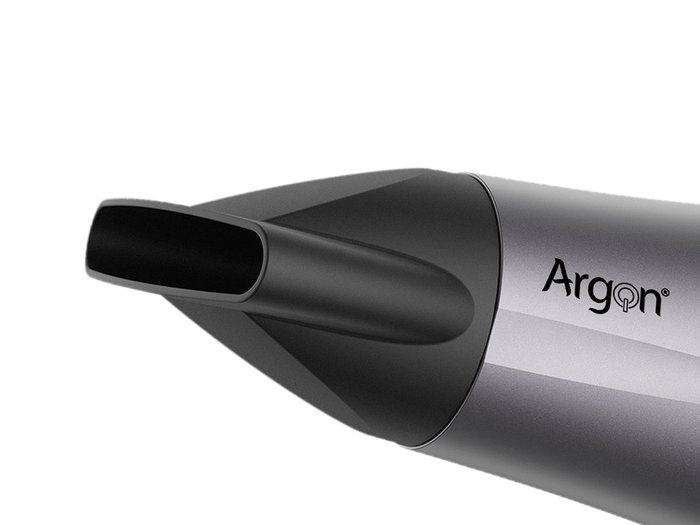 Argon Secador de Pelo 2400W Antracita Negro Mate 26x8x27 cm (Set de 6)