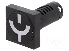 SPAMEL Indicador de posición de interruptor PK22 22mm 24VDC