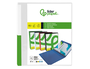 Liderpapel Carpeta de anillas mixtas DIN A4 transparente