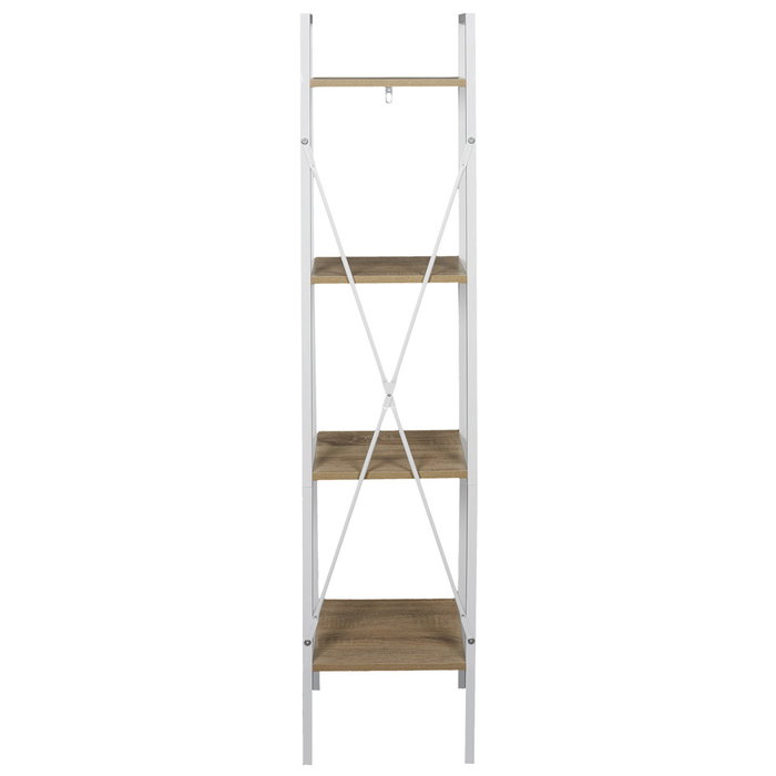 Home Deco Factory Estantería 34x32 H.148 Blanca Home Deco Factory Estantería 34x32 H.148 Blanca