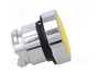 SCHNEIDER ELECTRIC Interruptor de presión Harmony XB4 amarillo 22mm