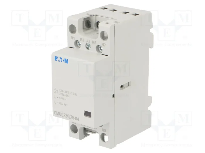 EATON ELECTRIC CMUC230/25-04 Contactor 4-polar 25A 230VAC/230VDC NC x4 EATON ELECTRIC CMUC230/25-04 Contactor 4-polar 25A 230VAC/230VDC NC x4