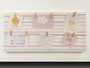 DKD Home Decor Portafotos Lienzo 60x2x30 Sunshine Blanco Pack de 2