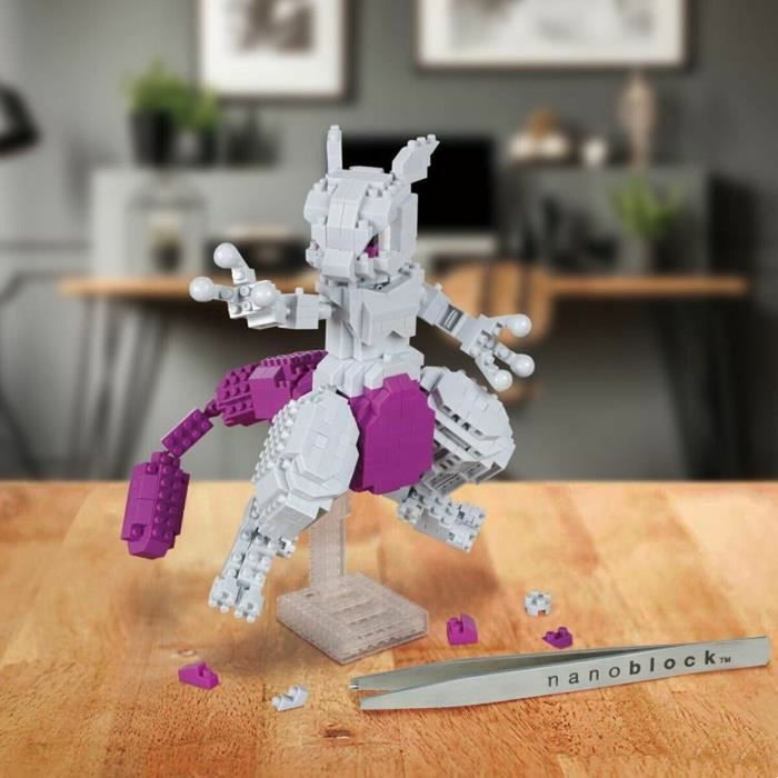 Bandai Nanoblock Pokémon Mewtwo Figura para construir