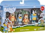 Moose Toys Pack de 4 Figuras de la Familia Bluey
