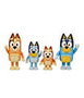 Moose Toys Pack de 4 Figuras de la Familia Bluey