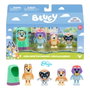 Moose Pack de 4 Figuras de la Familia Bluey
