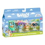 Moose Pack de 4 Figuras de la Familia Bluey