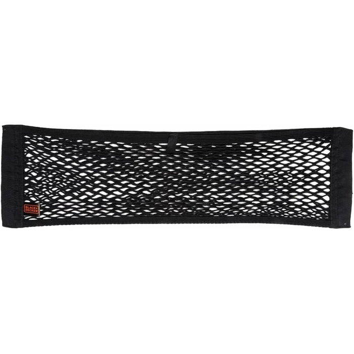 Black+Decker Red de almacenamiento para automóvil 4 piezas Negro