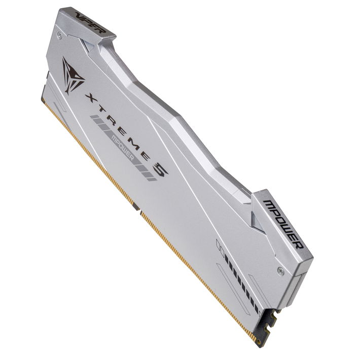 Patriot Viper Xtreme 5 RGB 32GB (2x16GB) DDR5 6400MHz CL32 DIMM 288-pin Kit de Memoria RAM con ECC y XMP 3.0, Plata - PVX532G640C32