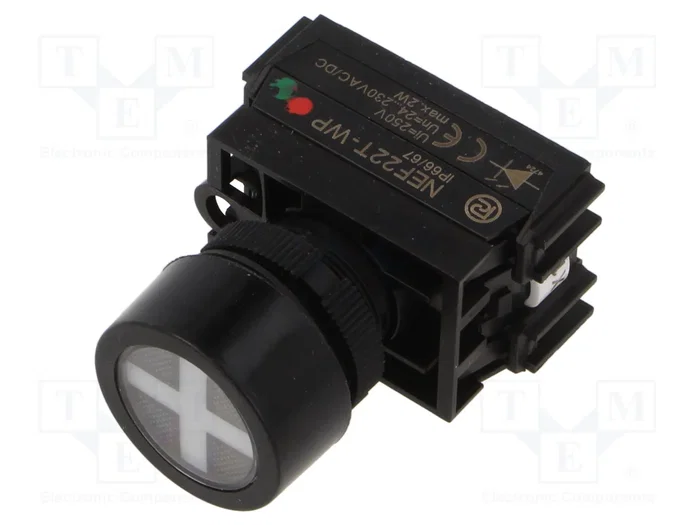 PROMET Indicador de posición NEF22 rojo/verde PROMET Indicador de posición NEF22 rojo/verde