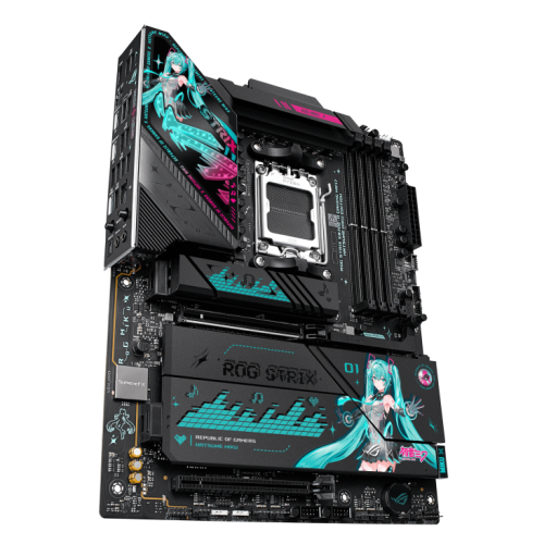 ASUS ROG STRIX X870E-H GAMING WIFI7 Hatsune Miku Edition ATX